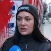  Полицай Христина Кирилова, ранена на протеста в събота: Паднах и ме беше страх да не ме стъпче тълпата